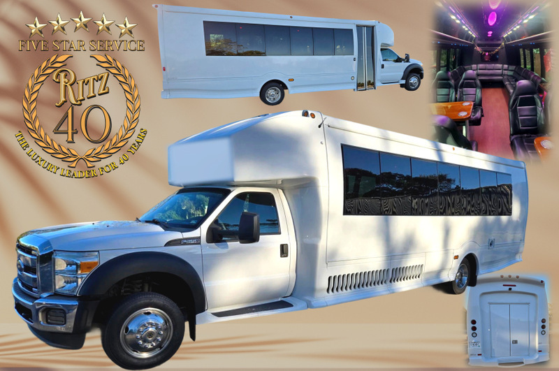 Luxury Limo Bus